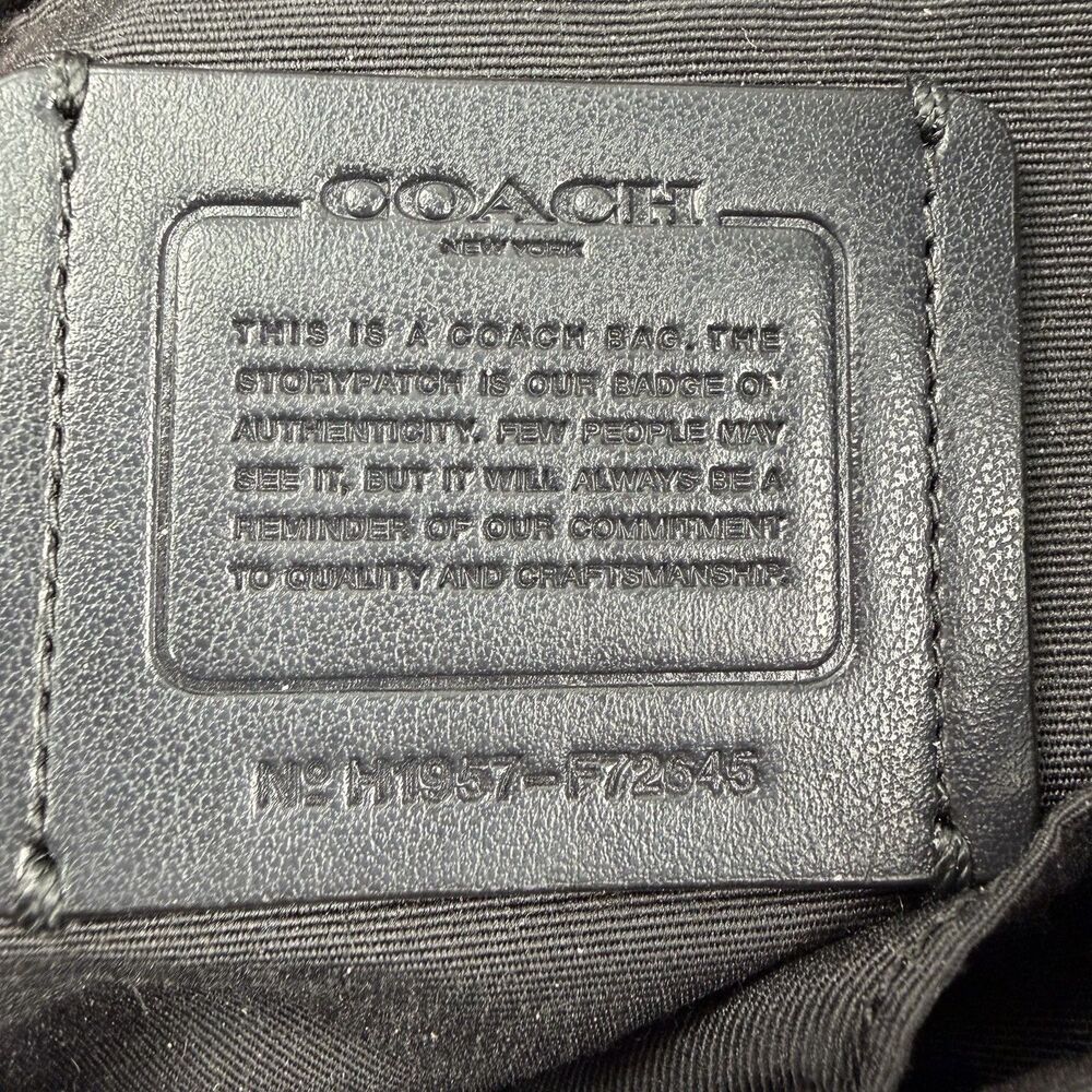 Coach Leather Women Backpack Fashion Pocketbook - Picture 3 of 10